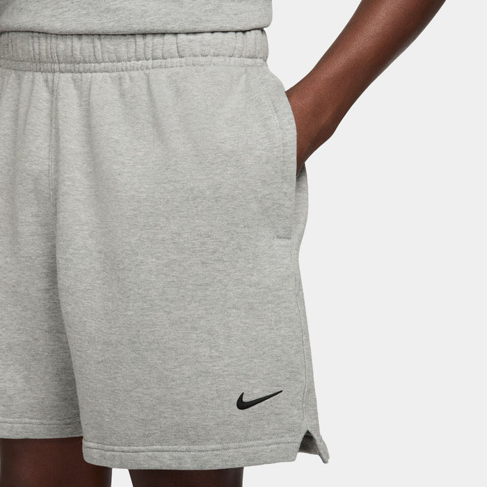 NOCTA Cardinal Fleece Mens Shorts (Dark Grey Heather/Matte Silver/Black)