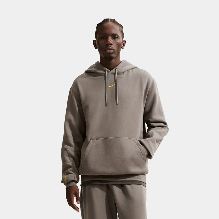 NOCTA Fleece CS Pullover Mens Hoodie (Olive/Grey)
