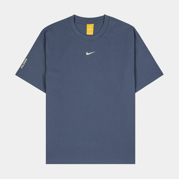 NOCTA NRG Mens Short Sleeve Shirt (Difused Blue/Citron Tint)