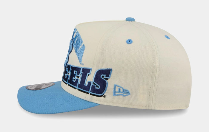 North Carolina Tar Heels Arched 950AF Snapback Mens Hat (Carolina/Tan/Navy)