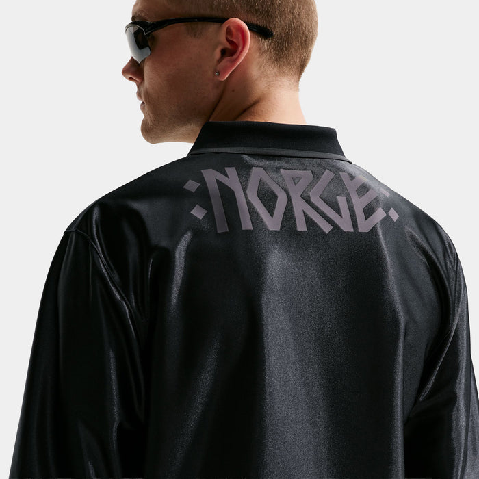 Norway Energy Dri Fit Soccer Mens Jersey (Black/White)
