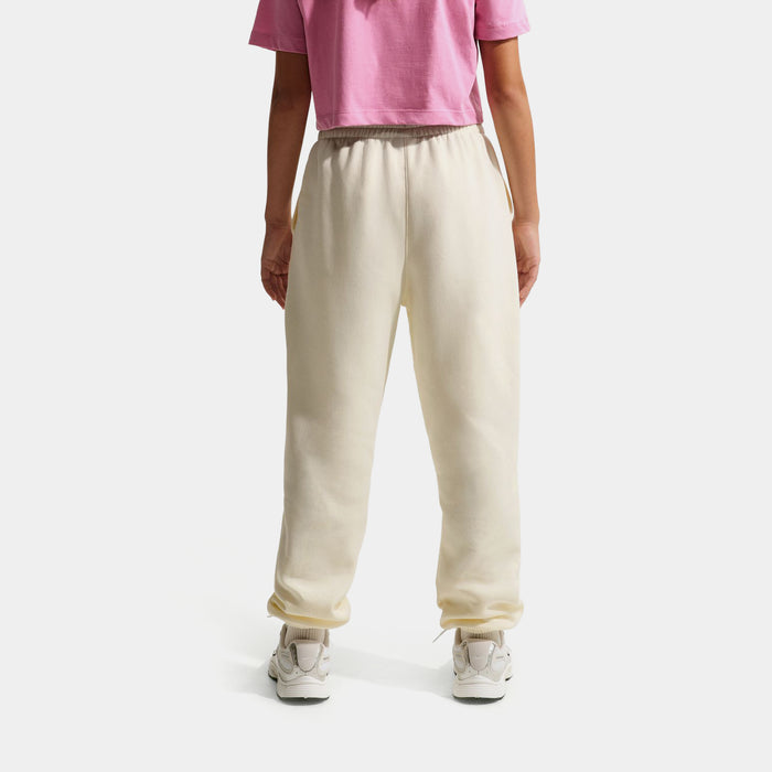 NSW Club Fleece Loose Graphic Grade School Joggers (Beige/Pink)