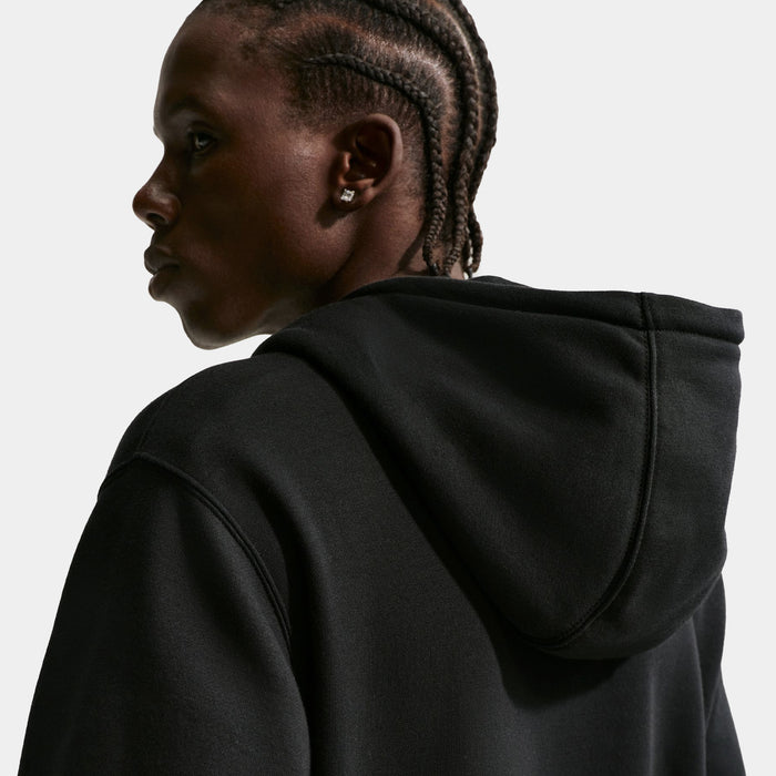 NSW Club Fleece Zip Up Mens Hoodie (Black/Beige)