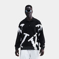 NSW Club Rugby Top Mens Long Sleeve Shirt (Black/White/White)