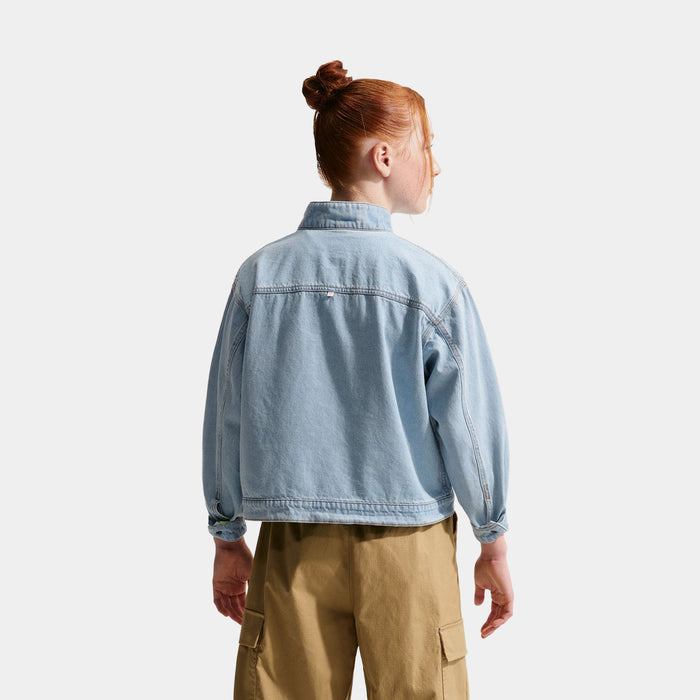 NSW Collection Windrunner Denim Grade School Jacket (Light Armory Blue/Light Armory Blue)