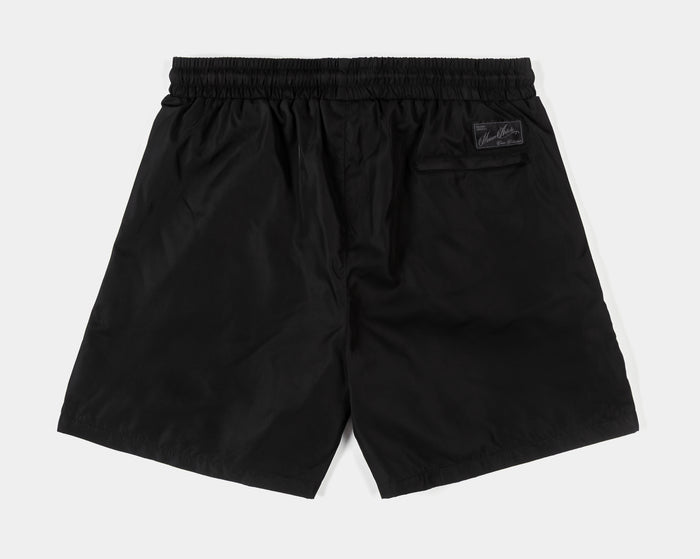Nylon Hybrid Mens Shorts (Black)