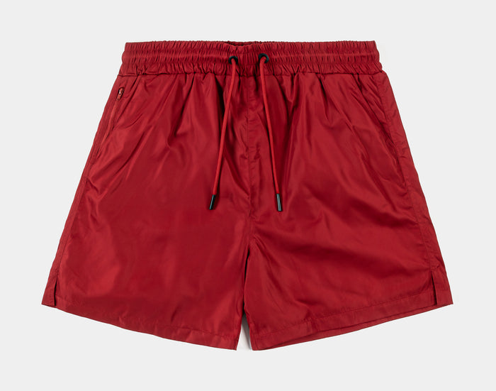 Nylon Hybrid Mens Shorts (Red)