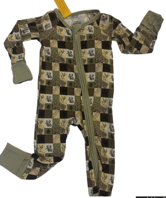 Old Row Bamboo Zippy|18/24M