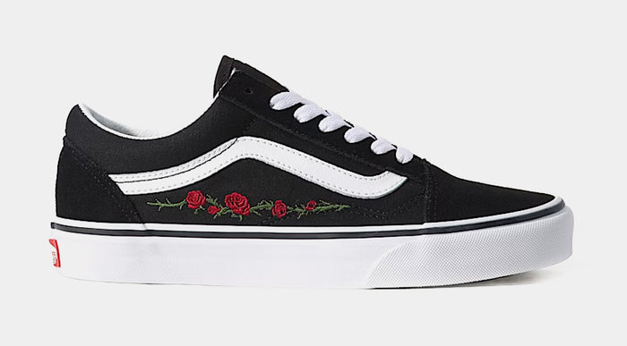 Old Skool Mens Lifestyle Shoes (Black/Red)