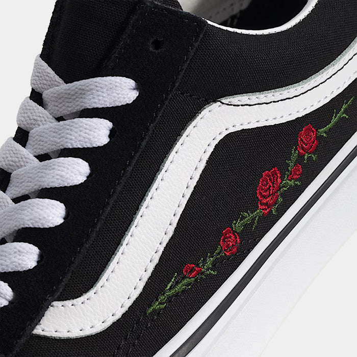 Old Skool Mens Lifestyle Shoes (Black/Red)