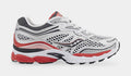 Omni 9 Grade School Running Shoes (White/Red)