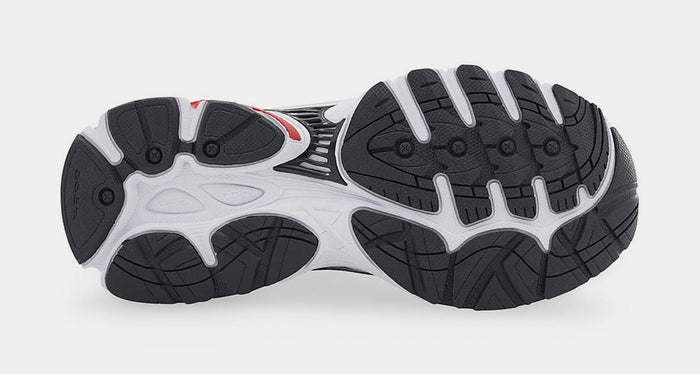 Omni 9 Grade School Running Shoes (White/Red)