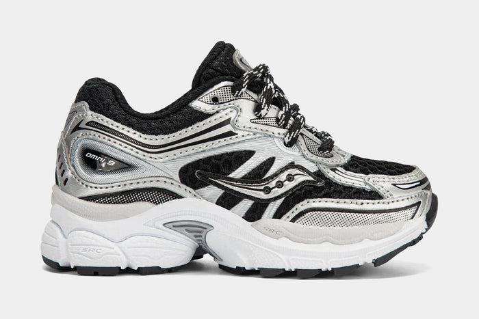 Omni 9 Infant Toddler Running Shoes (Black/Silver)