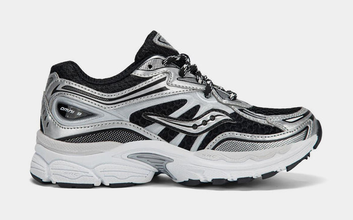 Omni 9 Preschool Running Shoes (Black/Silver)