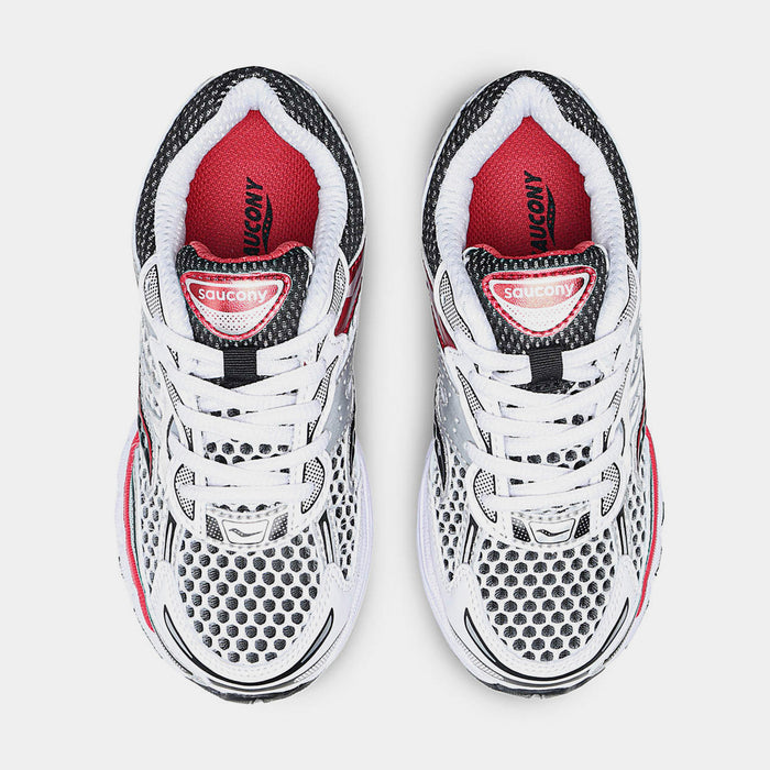 Omni 9 Preschool Running Shoes (White/Red)