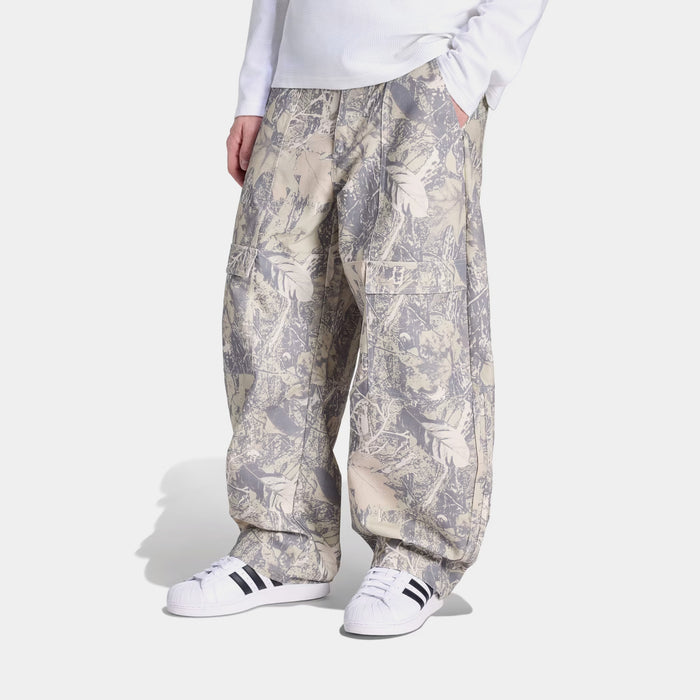 Originals Canvas Cargo Work Mens Pant (Grey/Green)