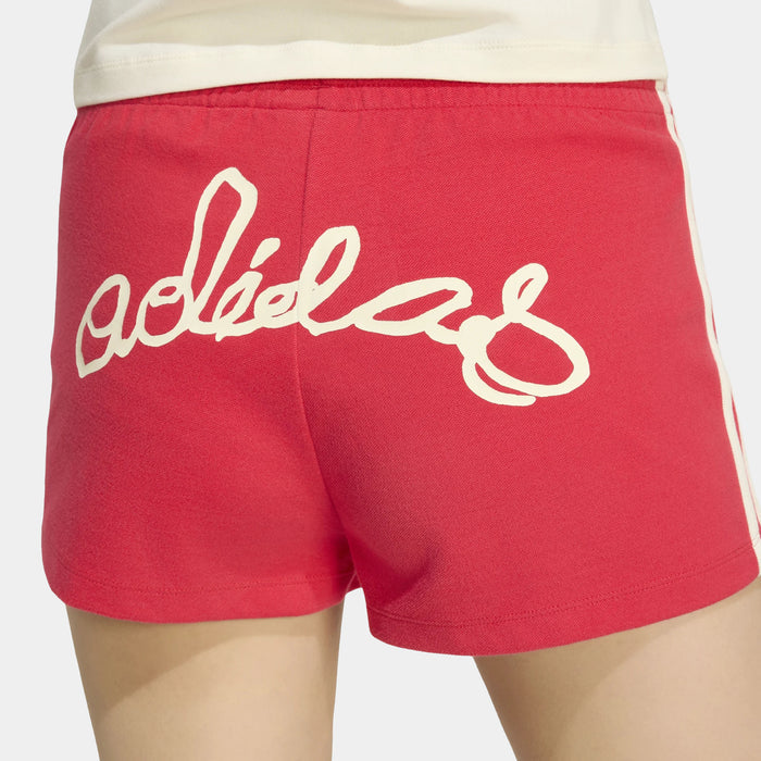 Originals GFX Track Womens Shorts (Pure Ruby)