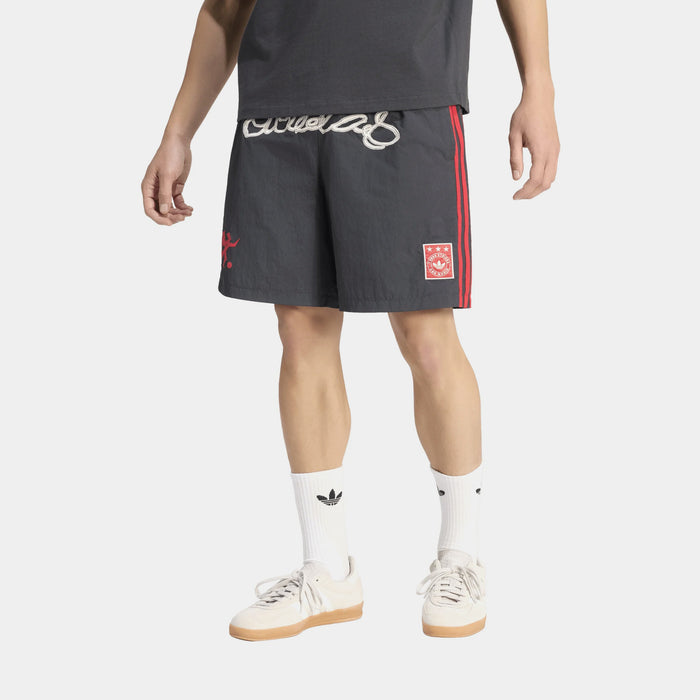 Originals One World Graphic Mens Shorts (Utility Black)
