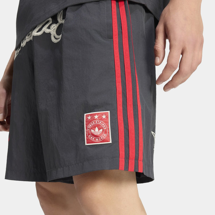 Originals One World Graphic Mens Shorts (Utility Black)