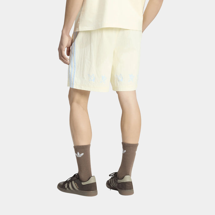 Originals One World Graphic Woven Mens Shorts (Cream White)