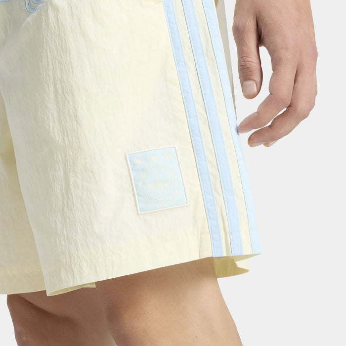 Originals One World Graphic Woven Mens Shorts (Cream White)