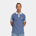 Originals Summer Glow Polo Waffle Knit Mens Short Sleeve Shirt (Preloved Ink)