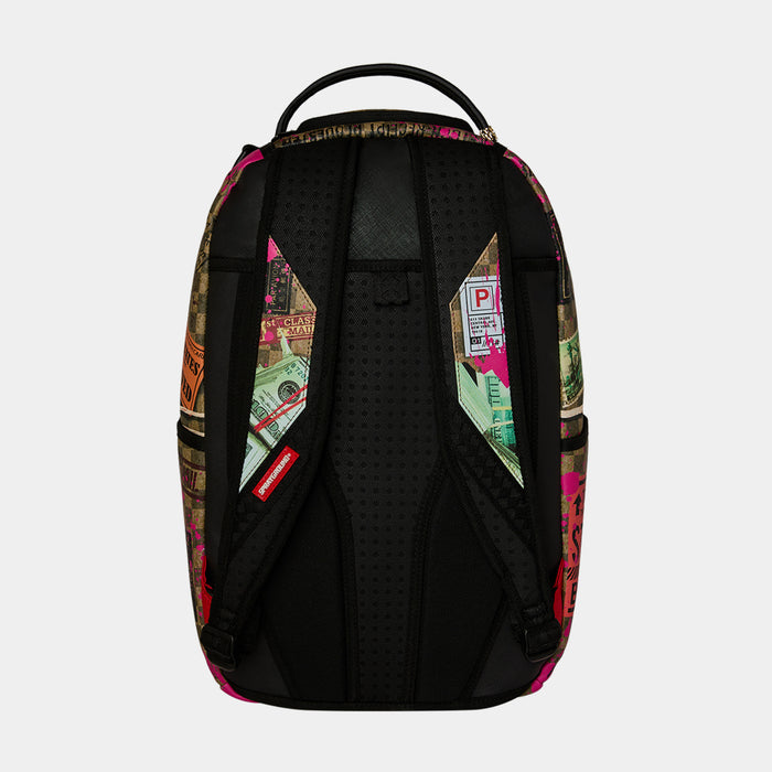 Overnight Cash Stash Mens Backpack (Brown/Green)