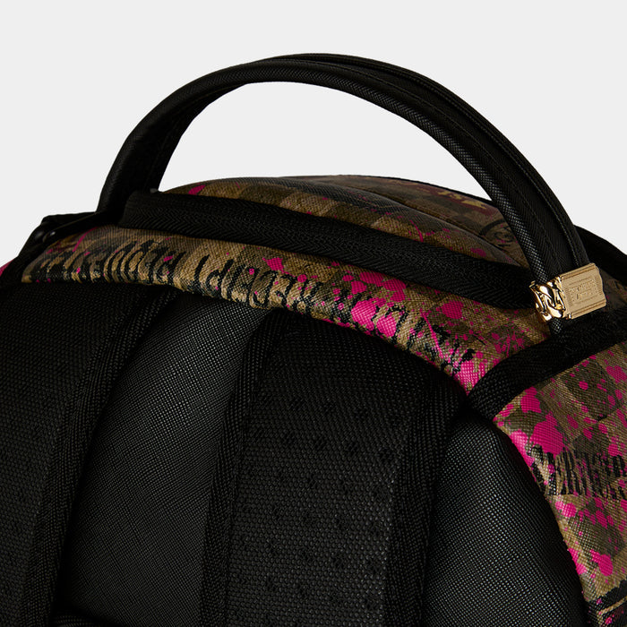 Overnight Cash Stash Mens Backpack (Brown/Green)