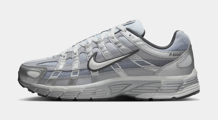 P-6000 Mens Running Shoes (Metallic Silver/Summit White-Wolf Grey)