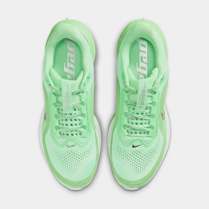 Pegasus Premium Womens Running Shoes (Illusion Green/White/Metallic Silver)