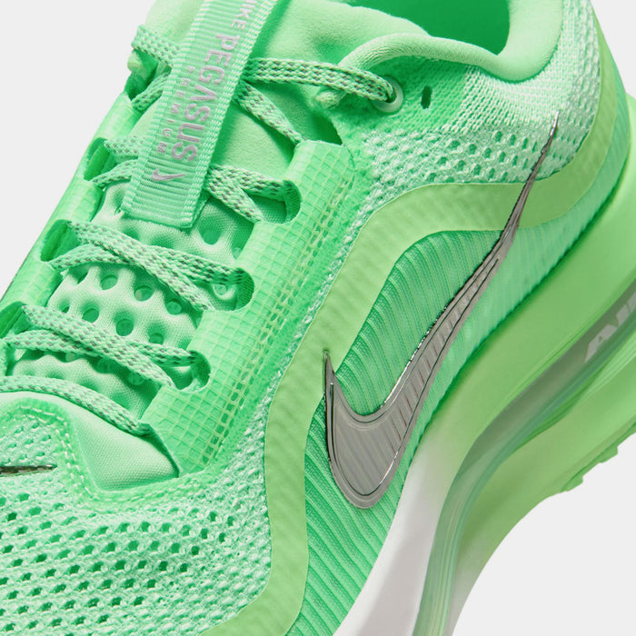 Pegasus Premium Womens Running Shoes (Illusion Green/White/Metallic Silver)
