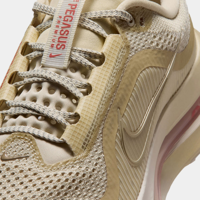 Pegasus Premium Womens Running Shoes (Light Khaki/Metallic Gold Grain/Sail)