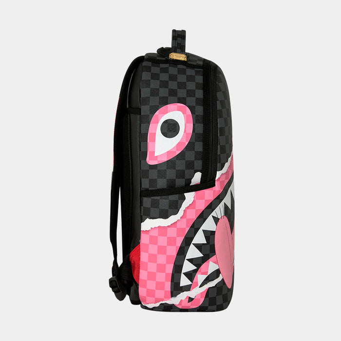 Pink Panther On The Run Mens Backpack (Pink/Grey)
