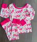 Pink Stocking Bamboo Set|2t