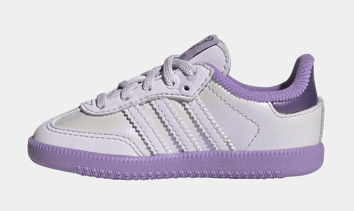 Pokemon x Adidas Samba OG Mewtwo Infant Toddler Lifestyle Shoes (Ice Lavendor/Violet)
