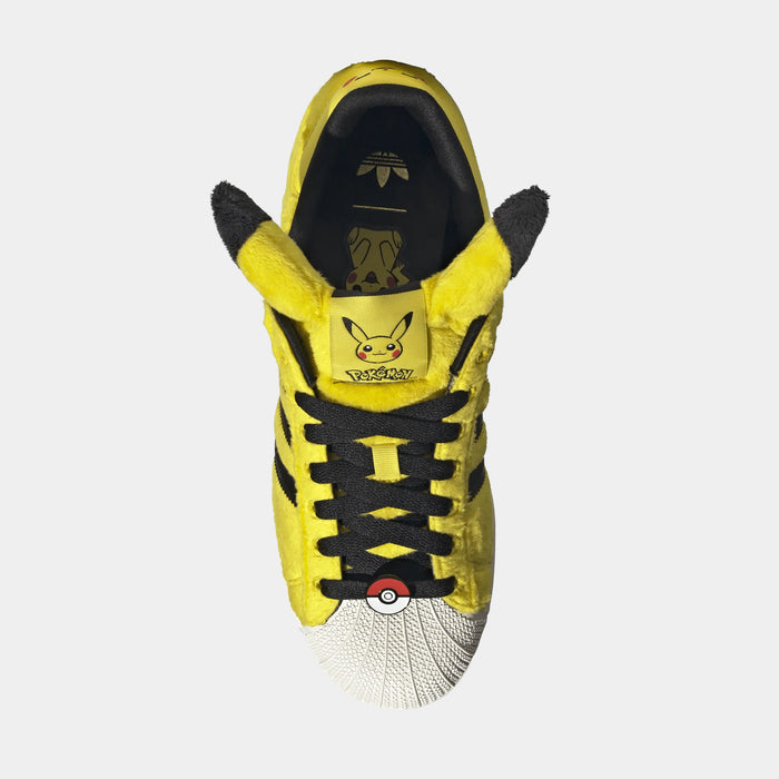 Pokemon x adidas Superstar Pikachu Yellow Mens Lifestyle Shoes (Yellow/Yellow/Black Core)