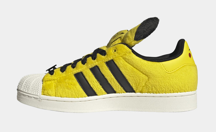 Pokemon x adidas Superstar Pikachu Yellow Mens Lifestyle Shoes (Yellow/Yellow/Black Core)