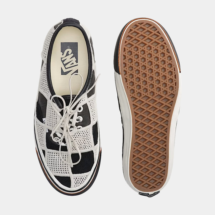 Premium Authentic Checkerboard Mens Lifestyle Shoes (Checkerboard Black/Egret White)