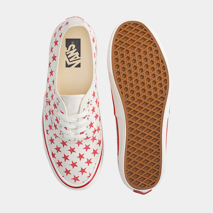 Premium Authentic Mens Lifestyle Shoes (Racing Red/Marshmallow White)