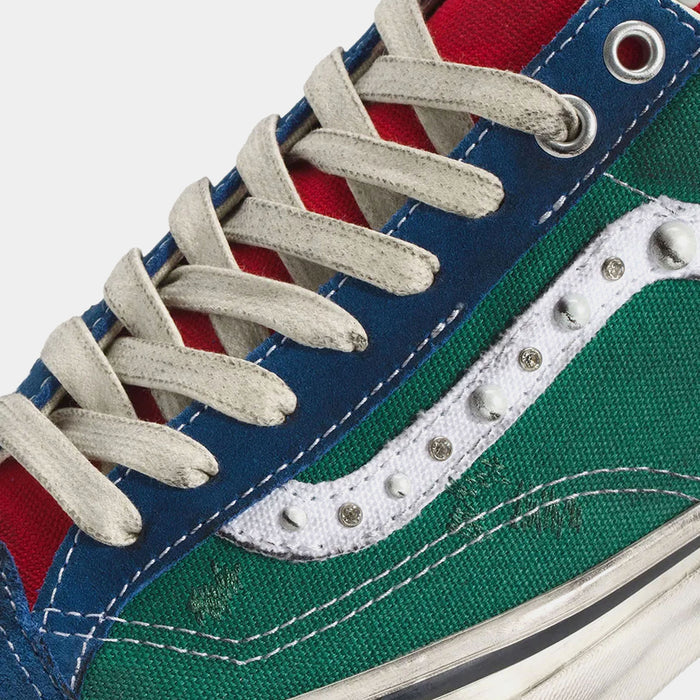 Premium Old Skool 36 Pearlized Yacht Club Mens Lifestyle Shoes (Pearlized Yacht Club Green/Multicolor)