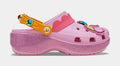 Princess Peach Classic Platform Clog Womens Sandals (Pink/Pink) Free Shipping