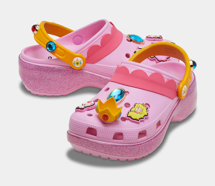 Princess Peach Classic Platform Clog Womens Sandals (Pink/Pink) Free Shipping