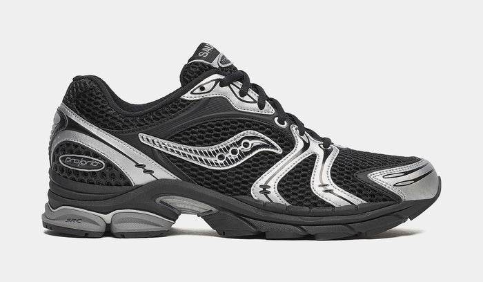 Progrid Triumph 4 Mens Running Shoes (Black/Silver)