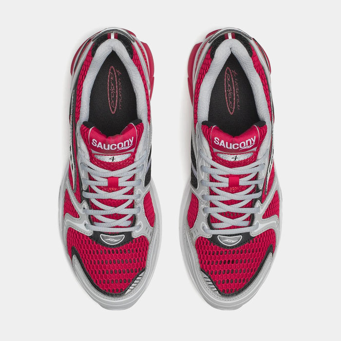 Progrid Triumph 4 Mens Running Shoes (Red/Grey)