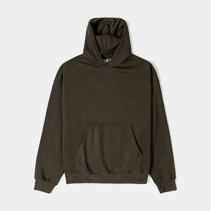 Pullover Fleece Mens Hoodie (Olive)