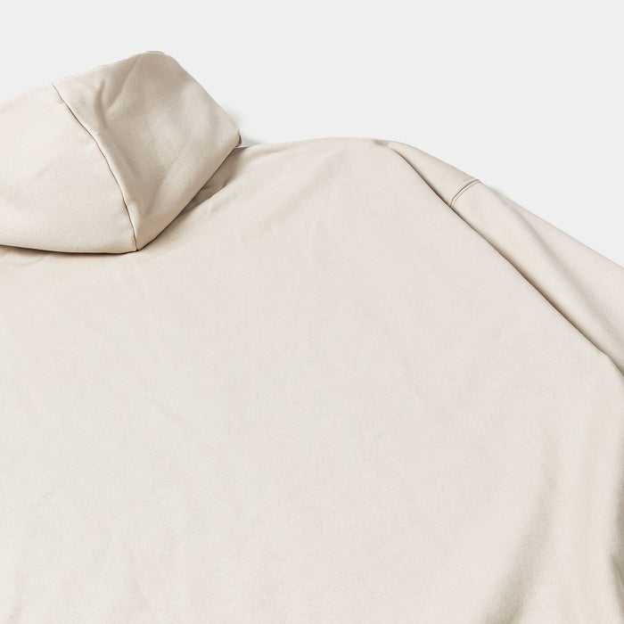Pullover Fleece Mens Hoodie (Stone)