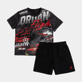 Raceway Short Preschool Set (Black)
