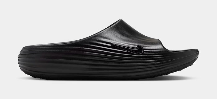 ReactX Rejuven8 Slide Mens Sandal (Black/Black/Black)