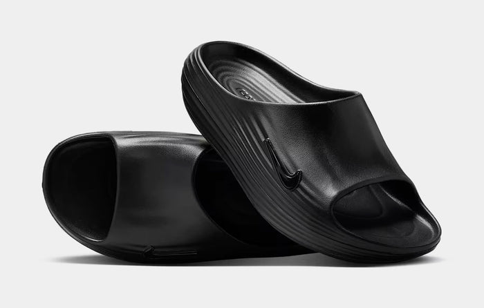 ReactX Rejuven8 Slide Mens Sandal (Black/Black/Black)