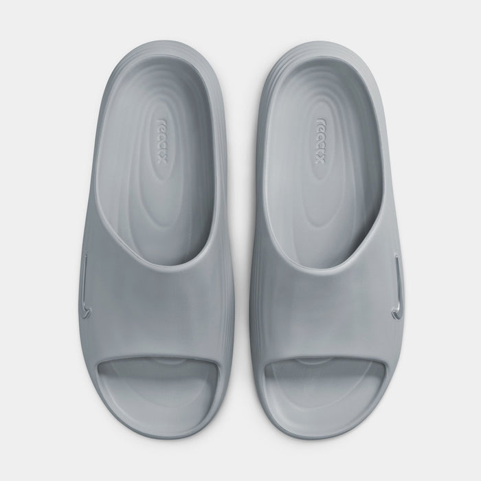 ReactX Rejuven8 Slide Mens Sandal (Wolf Grey/Wolf Grey/Wolf Grey)